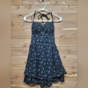 Guess Black Floral Dress